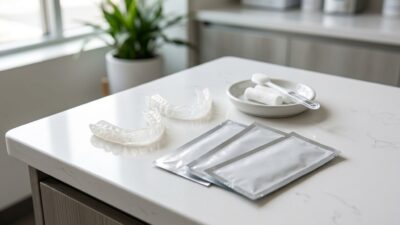 Домашнее отбеливание зубов: работают ли полоски, капы и пасты